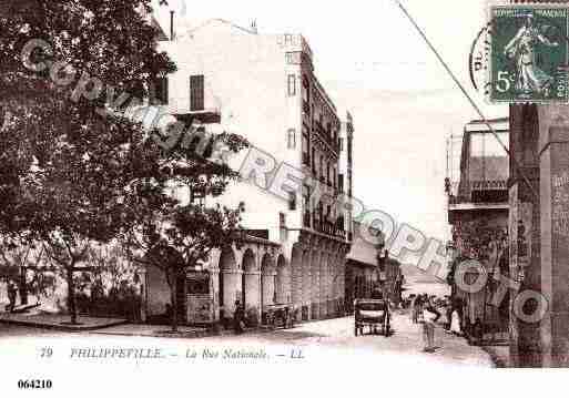 Ville de PHILIPPEVILLE Carte postale ancienne