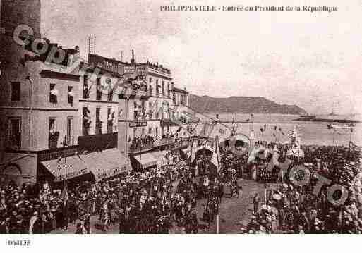 Ville de PHILIPPEVILLE Carte postale ancienne