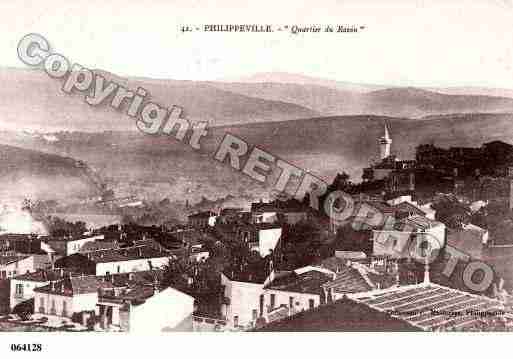 Ville de PHILIPPEVILLE Carte postale ancienne