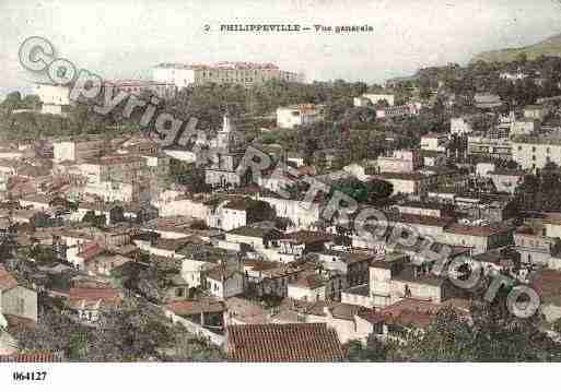 Ville de PHILIPPEVILLE Carte postale ancienne