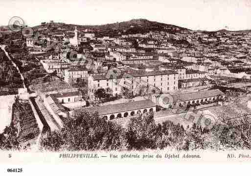 Ville de PHILIPPEVILLE Carte postale ancienne