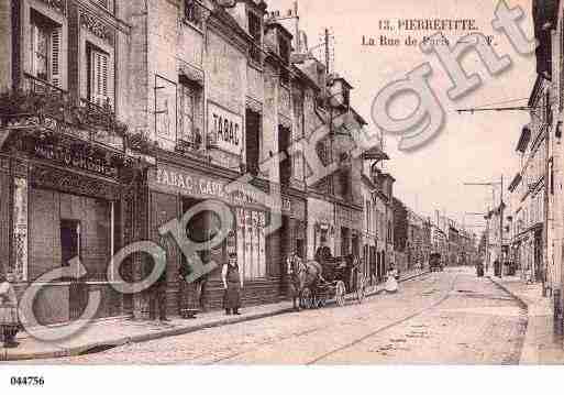 Ville de PIERREFITTESURSEINE Carte postale ancienne