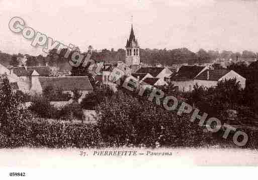 Ville de PIERREFITTESURSEINE Carte postale ancienne