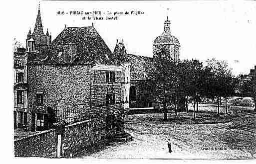 Ville de PIRIACSURMER Carte postale ancienne