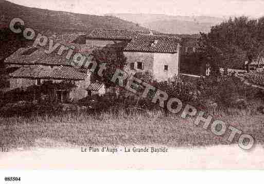 Ville de PLAND\'AUPS Carte postale ancienne