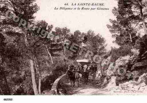 Ville de PLAND\'AUPS Carte postale ancienne