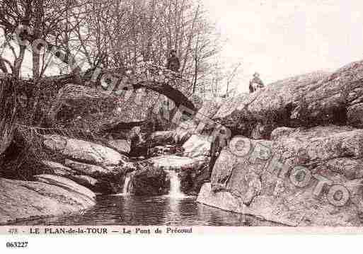 Ville de PLANDELATOUR(LE) Carte postale ancienne