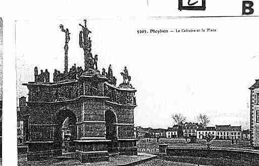 Ville de PLEYBEN Carte postale ancienne