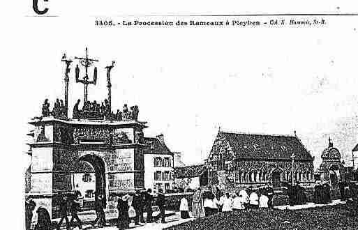 Ville de PLEYBEN Carte postale ancienne