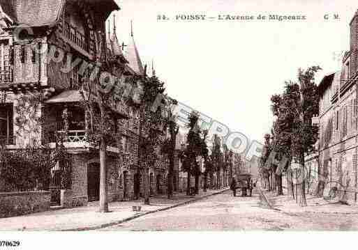 Ville de POISSY Carte postale ancienne