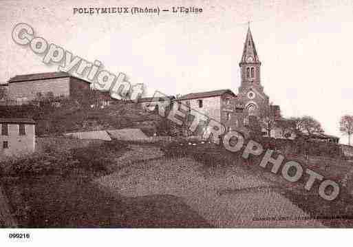 Ville de POLEYMIEUXAUMONTD\\\'OR Carte postale ancienne