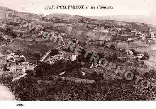 Ville de POLEYMIEUXAUMONTD\\\'OR Carte postale ancienne