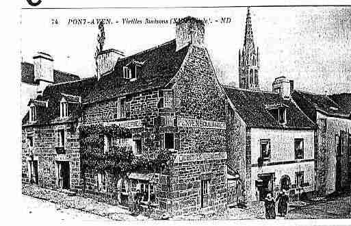 Ville de PONTAVEN Carte postale ancienne