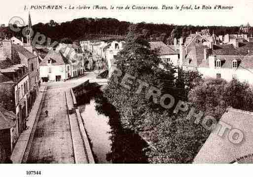 Ville de PONTAVEN Carte postale ancienne