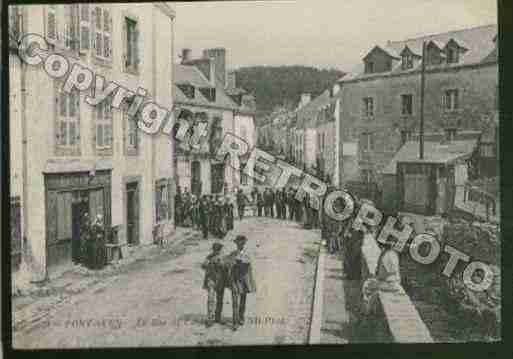 Ville de PONTAVEN Carte postale ancienne