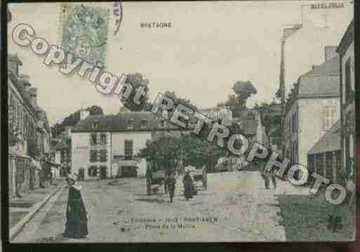 Ville de PONTAVEN Carte postale ancienne