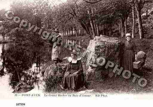 Ville de PONTAVEN Carte postale ancienne