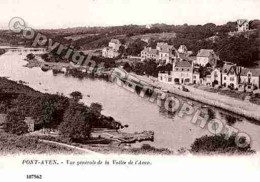 Ville de PONTAVEN Carte postale ancienne