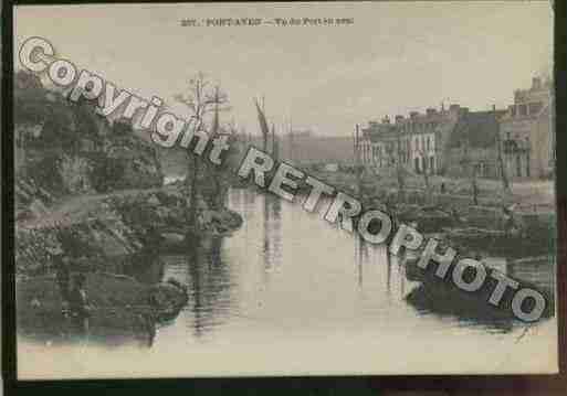 Ville de PONTAVEN Carte postale ancienne