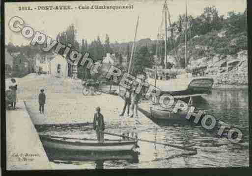 Ville de PONTAVEN Carte postale ancienne