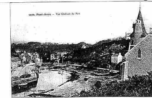 Ville de PONTAVEN Carte postale ancienne