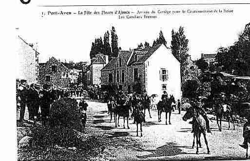 Ville de PONTAVEN Carte postale ancienne