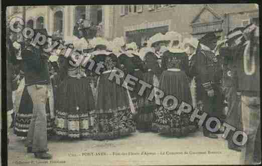 Ville de PONTAVEN Carte postale ancienne