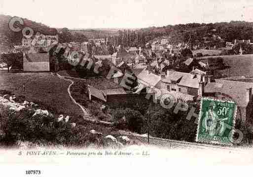 Ville de PONTAVEN Carte postale ancienne