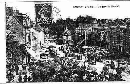 Ville de PONTCHATEAU Carte postale ancienne