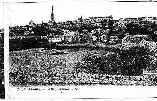 Ville de PONTCROIX Carte postale ancienne