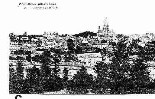 Ville de PONTCROIX Carte postale ancienne