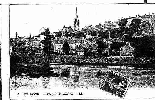 Ville de PONTCROIX Carte postale ancienne