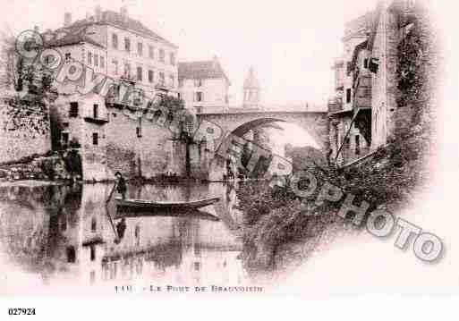 Ville de PONTDEBEAUVOISIN Carte postale ancienne