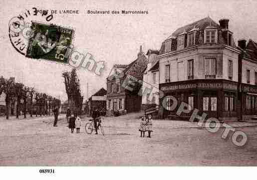 Ville de PONTDEL\'ARCHE Carte postale ancienne