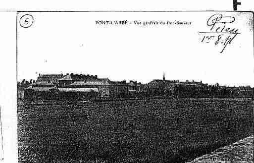 Ville de PONTL\'ABBE Carte postale ancienne