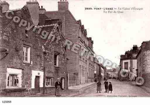 Ville de PONTL\'ABBE Carte postale ancienne