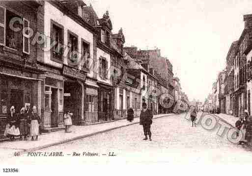 Ville de PONTL\'ABBE Carte postale ancienne