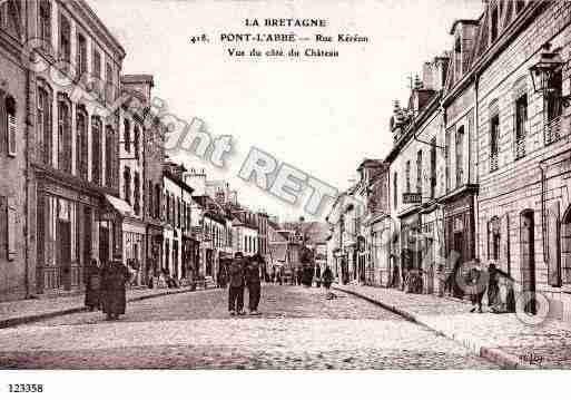 Ville de PONTL\\\'ABBE Carte postale ancienne