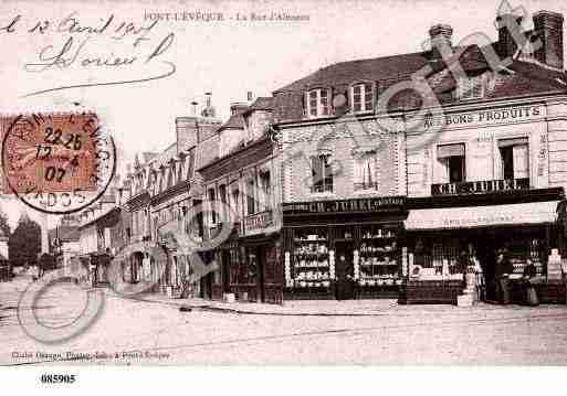 Ville de PONTL\\\'EVEQUE Carte postale ancienne