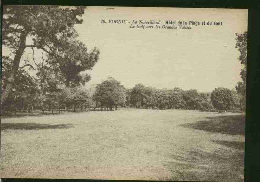 Ville de PORNIC Carte postale ancienne