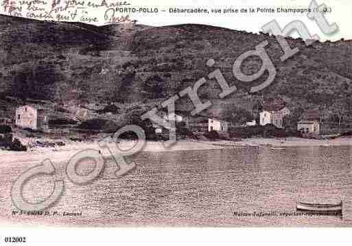 Ville de PORTOPOLLO Carte postale ancienne