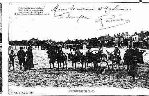 Ville de POULIGUEN(LE) Carte postale ancienne