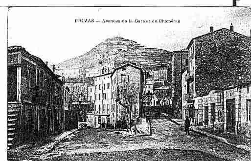 Ville de PRIVAS Carte postale ancienne