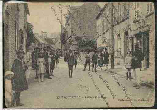 Ville de QUERQUEVILLE Carte postale ancienne