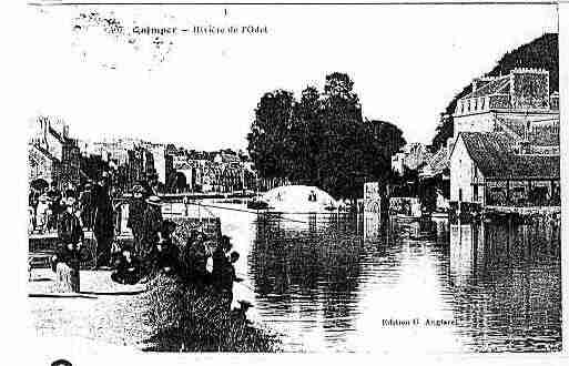 Ville de QUIMPER Carte postale ancienne