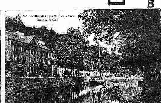 Ville de QUIMPERLE Carte postale ancienne