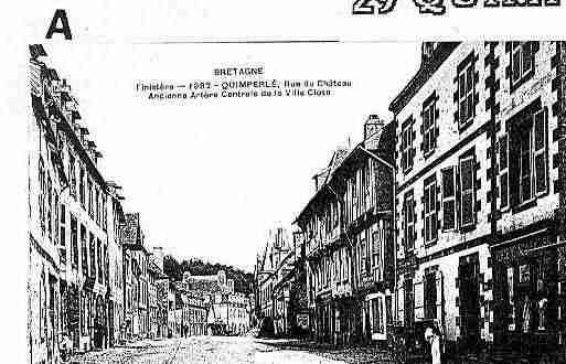 Ville de QUIMPERLE Carte postale ancienne