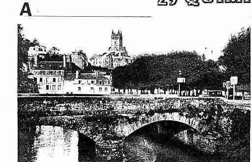 Ville de QUIMPERLE Carte postale ancienne