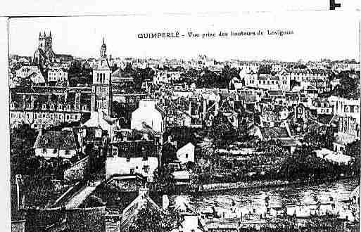 Ville de QUIMPERLE Carte postale ancienne