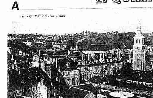 Ville de QUIMPERLE Carte postale ancienne